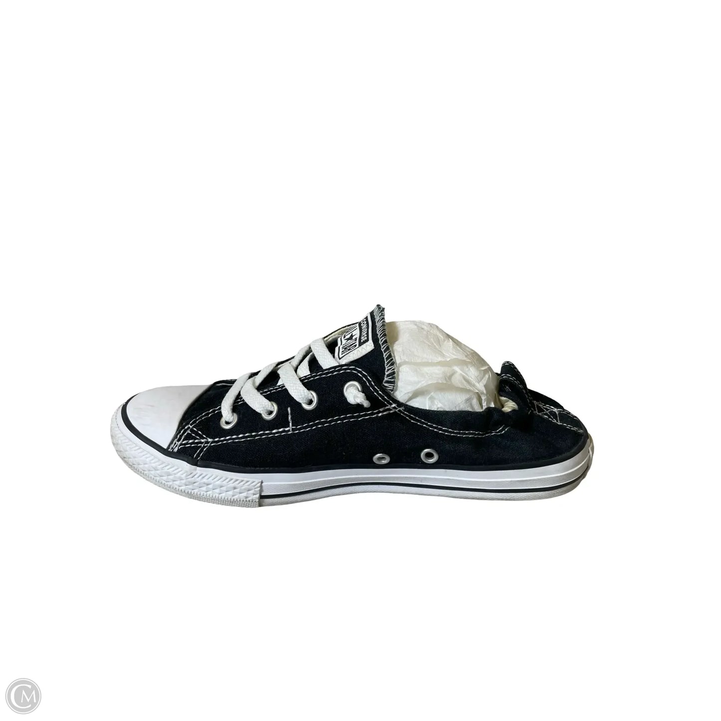 Shoes Flats By Converse In Black & White, Size: 6