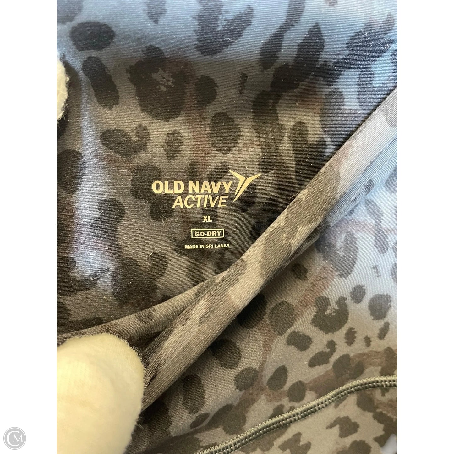 Athletic Leggings By Old Navy In Animal Print, Size: Xl