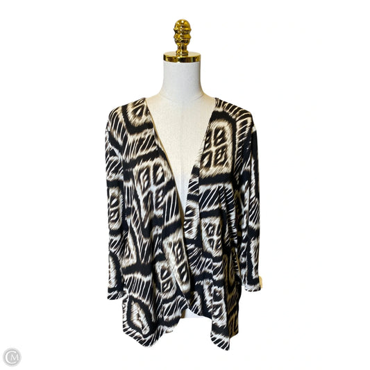 Cardigan By Chicos In Multi-colored, Size: L