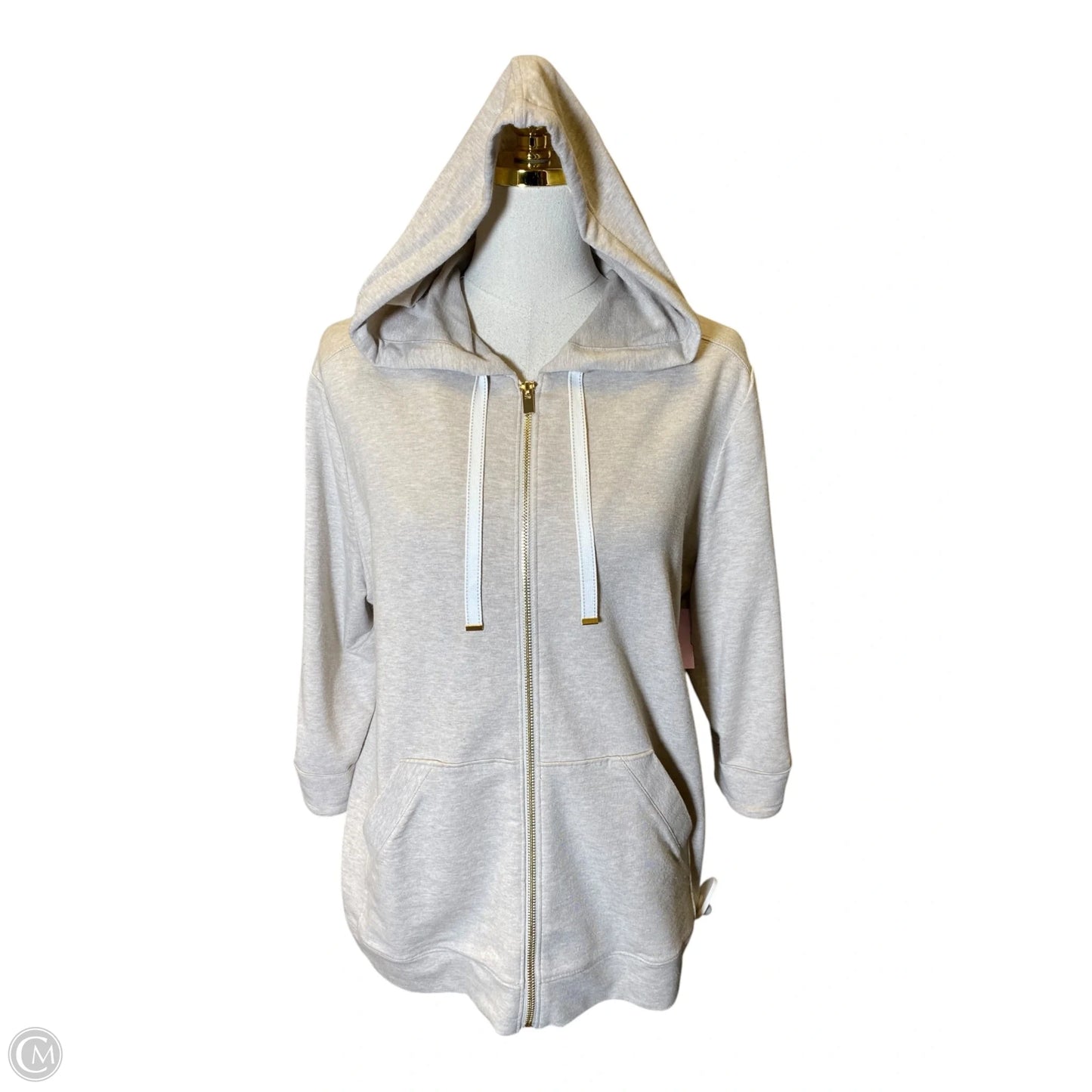 Jacket Other By Chicos In Beige, Size: L