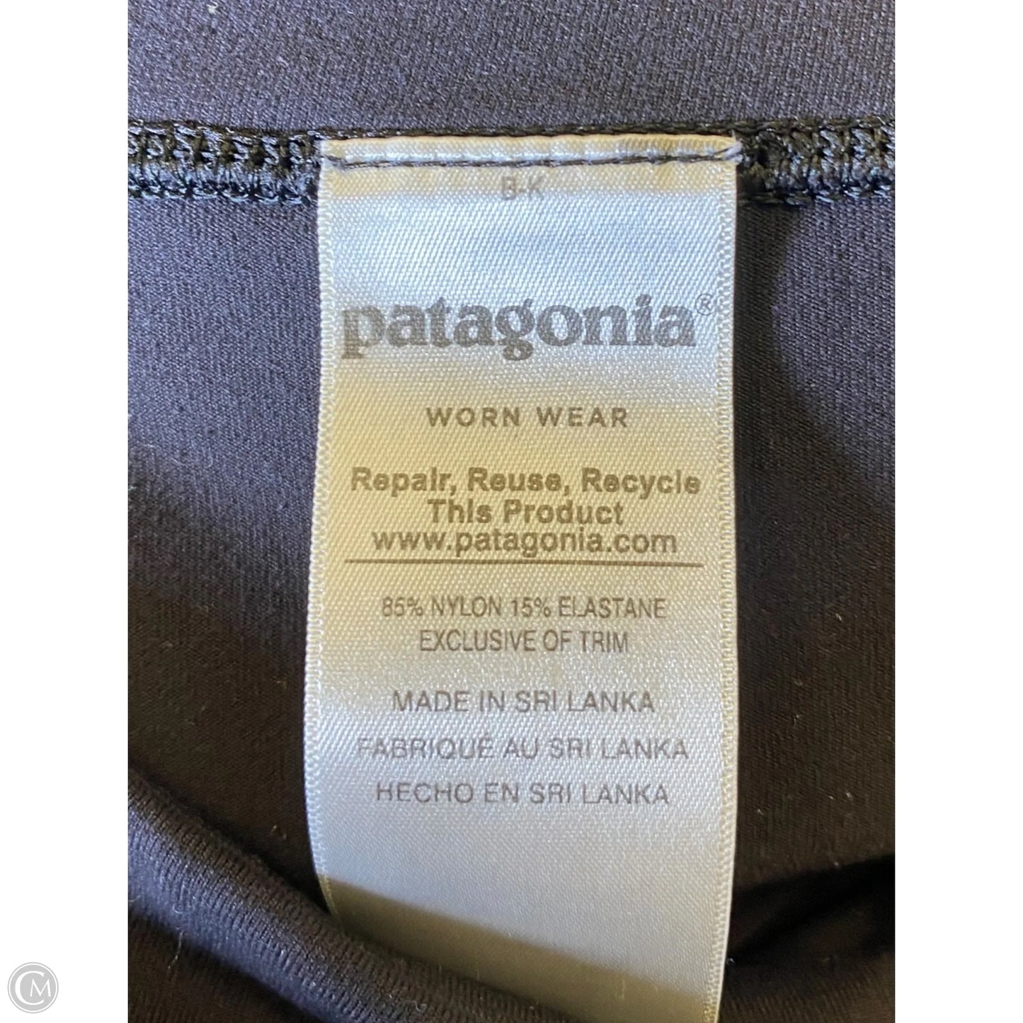 Athletic Leggings By Patagonia In Black, Size: M