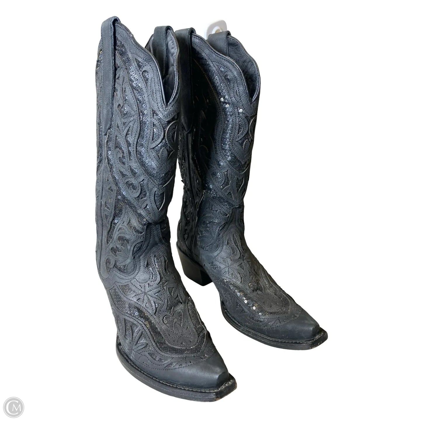 Boots Western By Clothes Mentor In Black, Size: 10