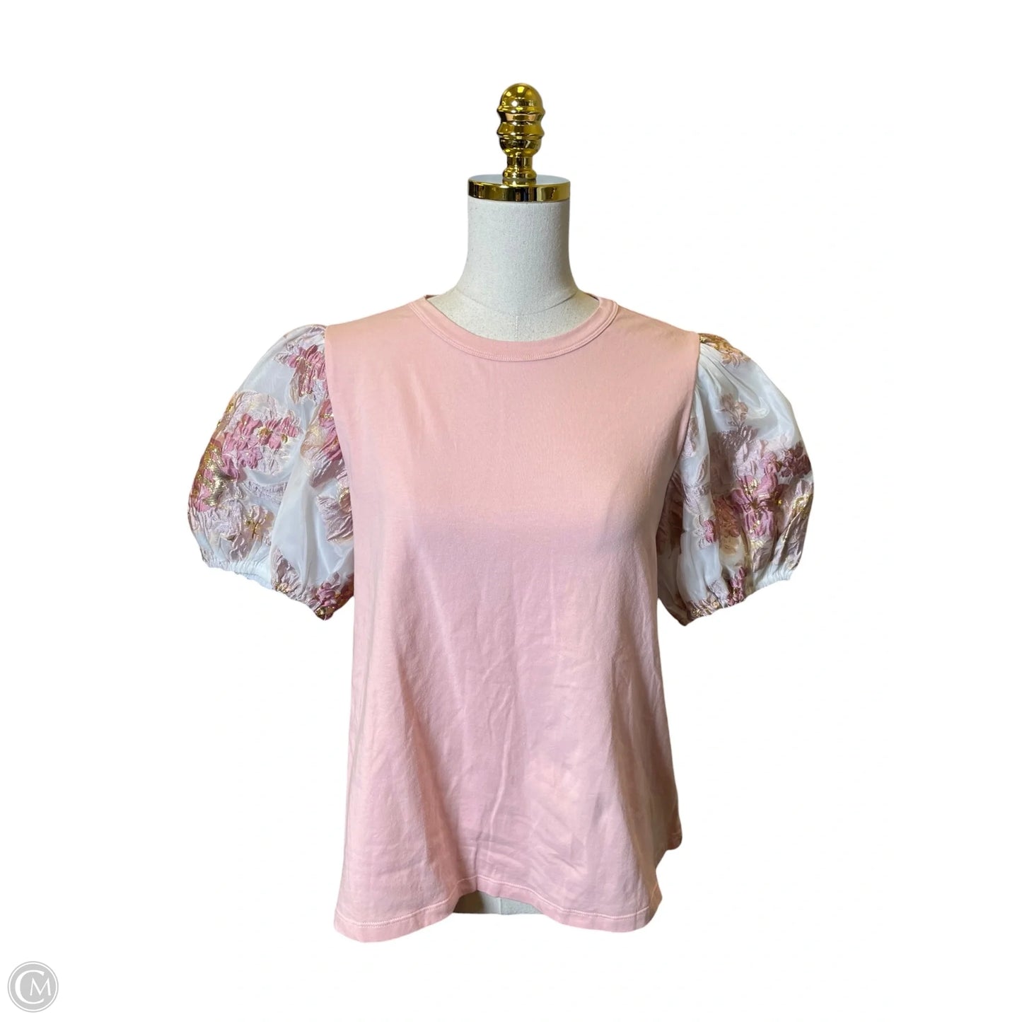 Top Short Sleeve By Jodifl In Pink, Size: M