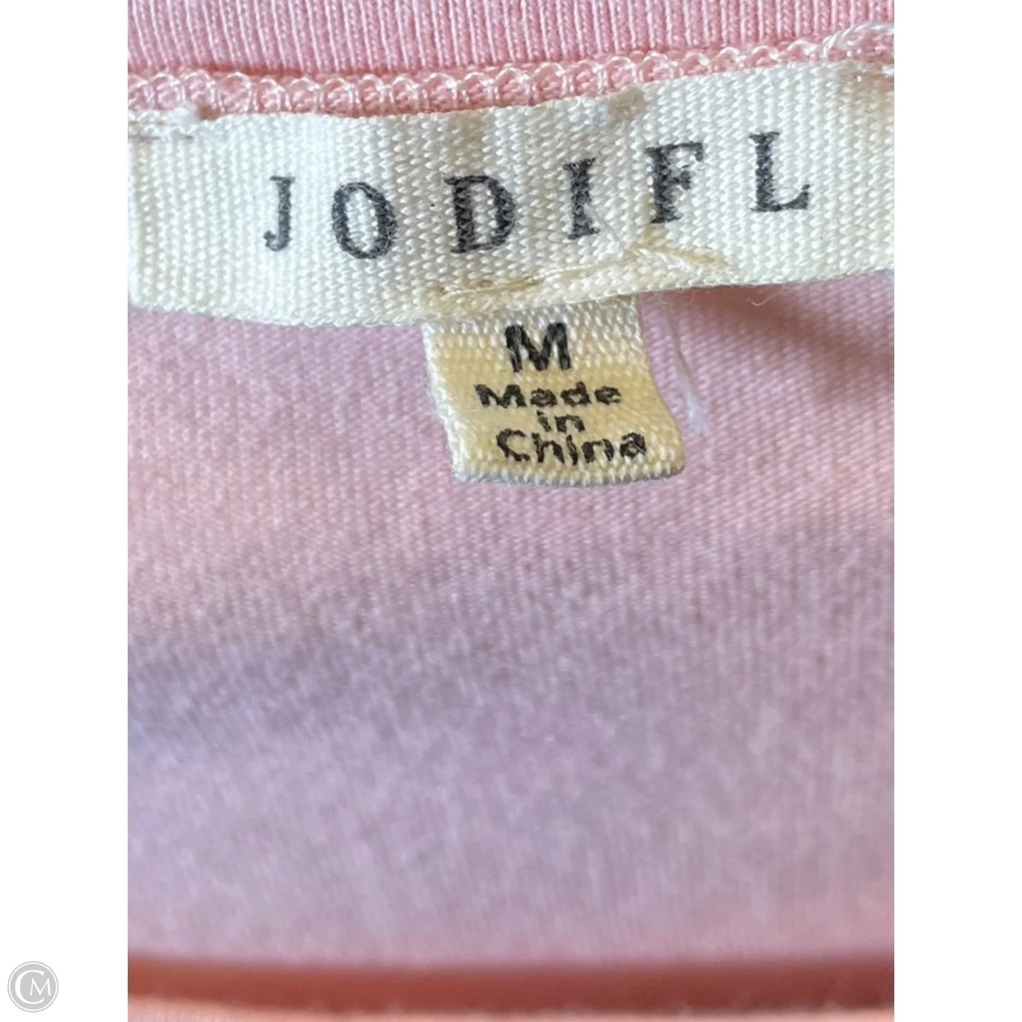 Top Short Sleeve By Jodifl In Pink, Size: M