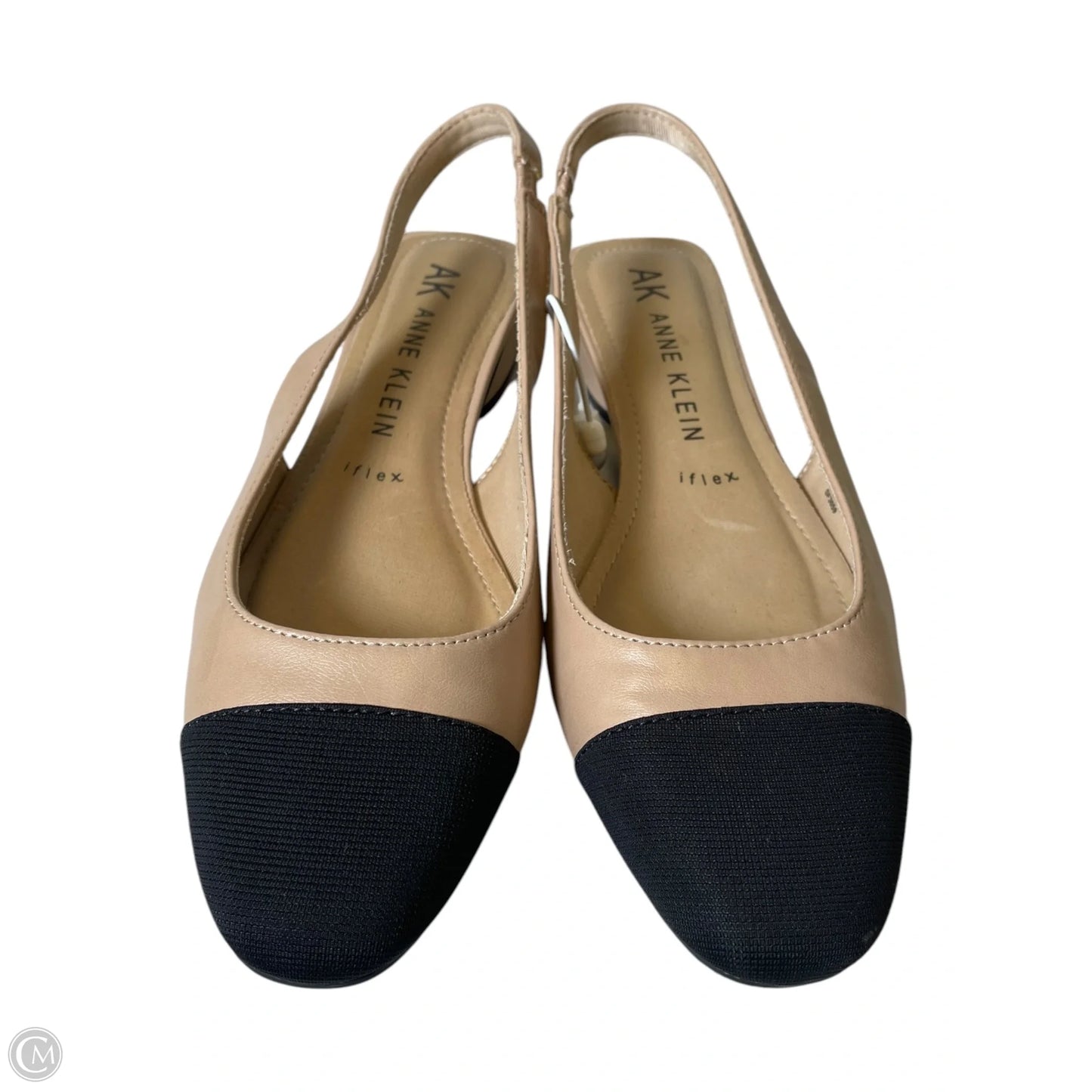 Shoes Heels Block By Anne Klein In Black & Tan, Size: 8