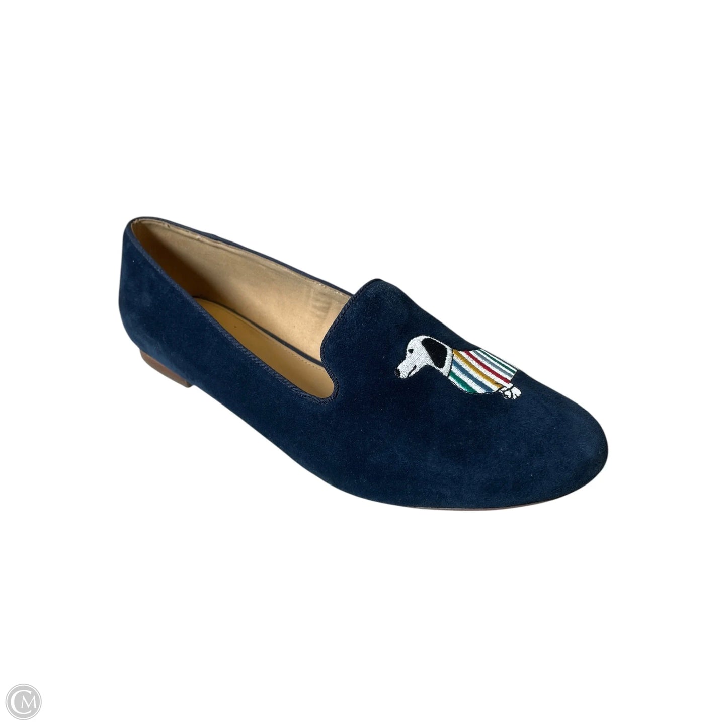 Shoes Flats By Talbots In Navy, Size: 8