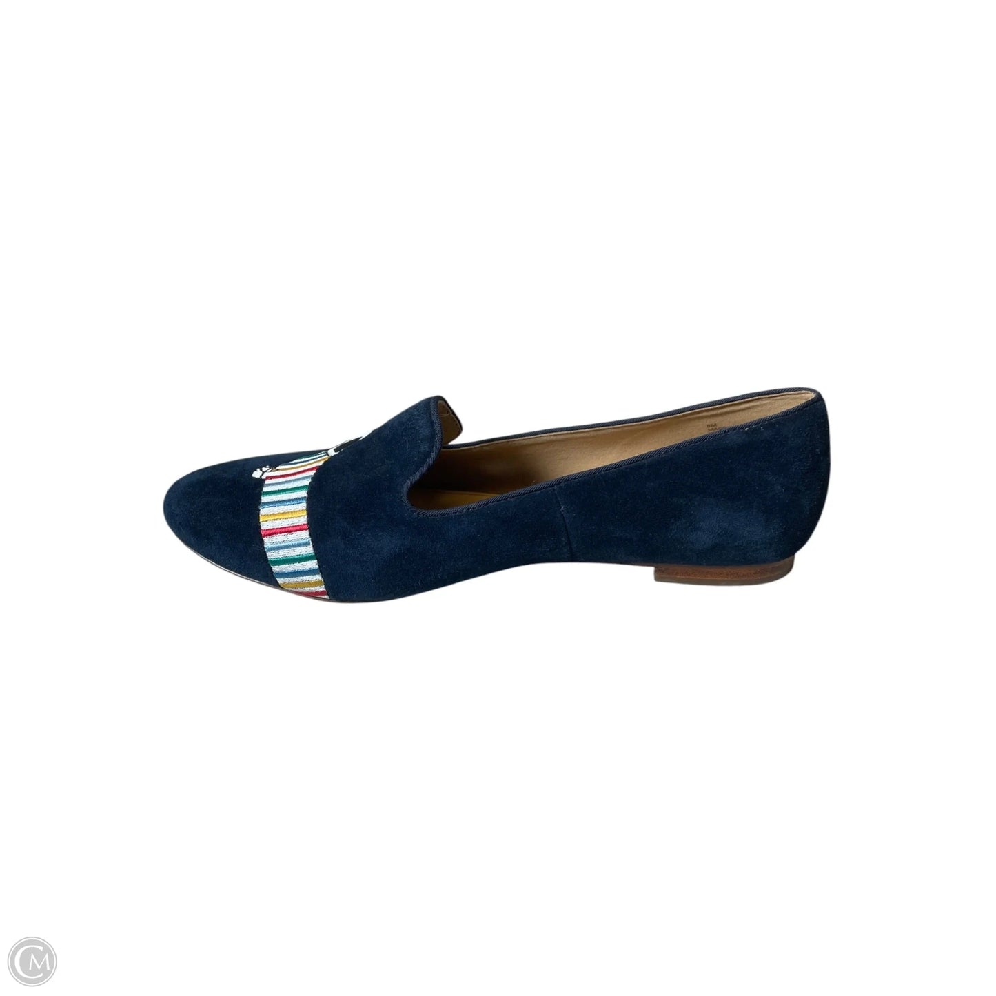 Shoes Flats By Talbots In Navy, Size: 8