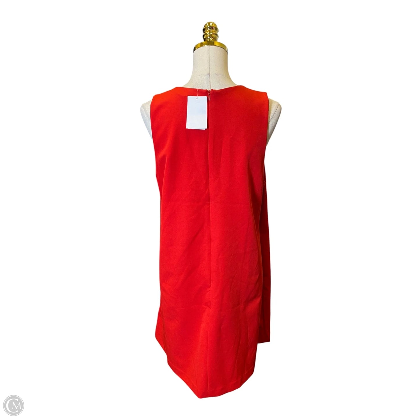 Dress Casual Midi By H&m In Red, Size: L