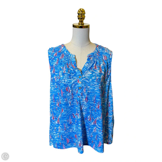 Top Sleeveless By Stella Parker In Multi-colored, Size: 2x