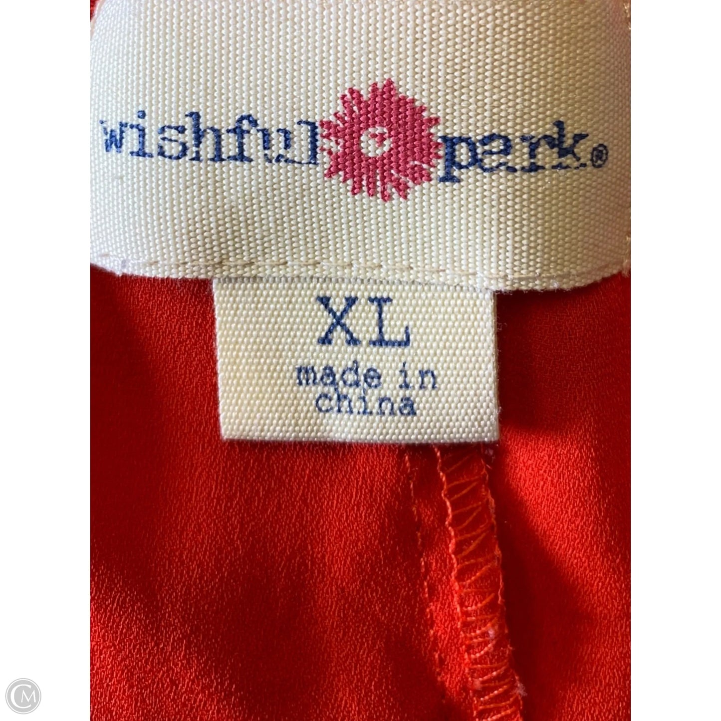 Top Short Sleeve By Wishful Park In Red, Size: Xl