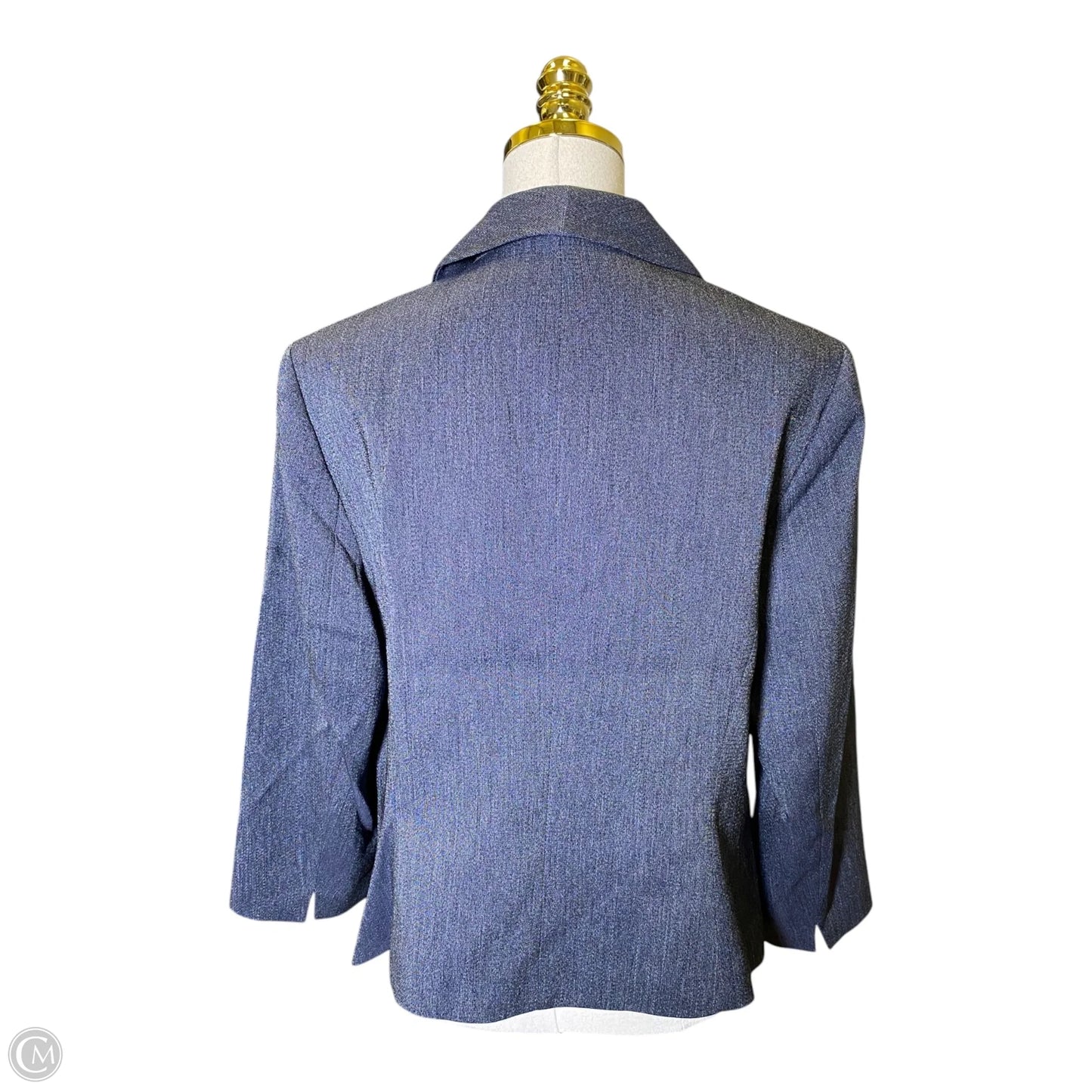 Blazer By Black Label In Navy, Size: L