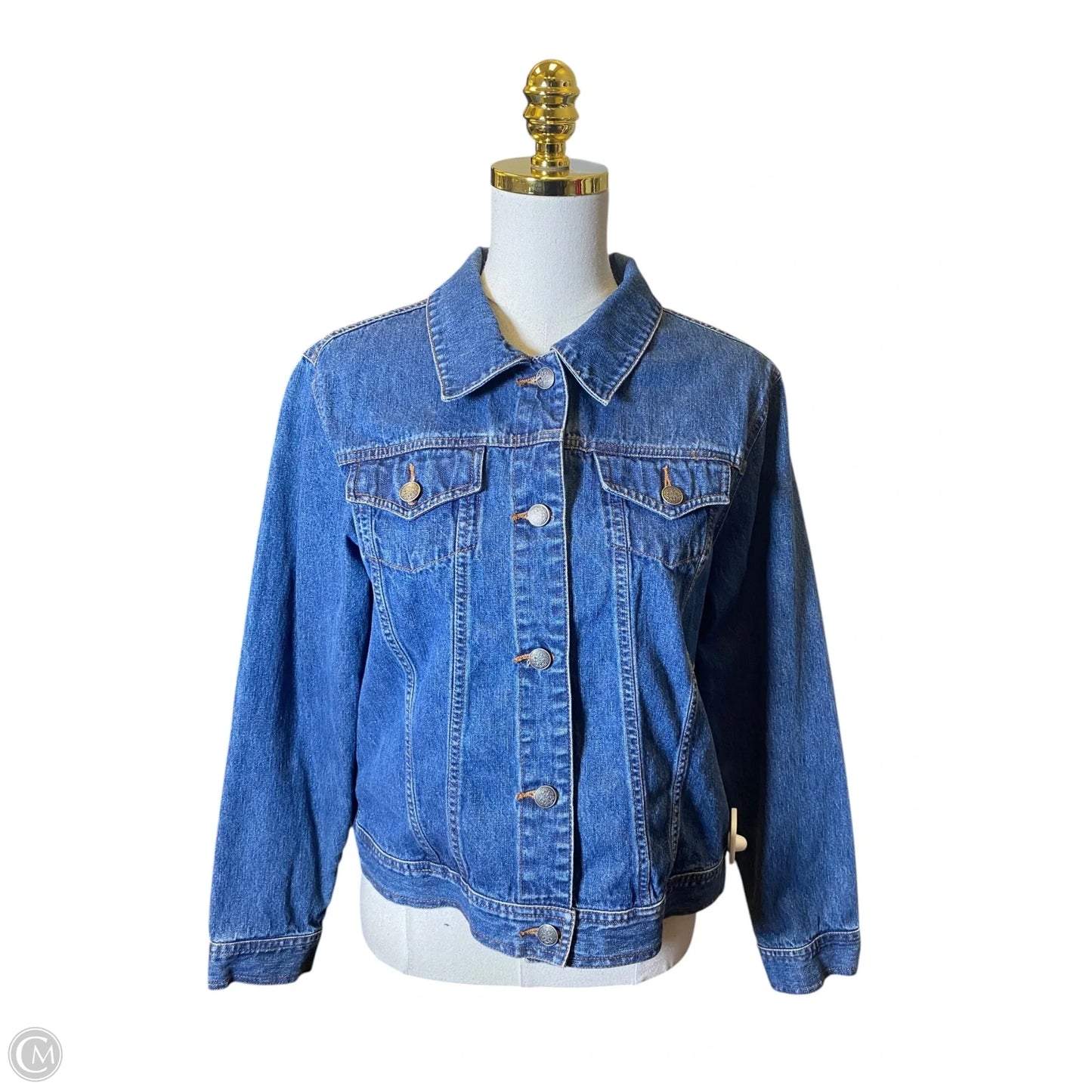 Jacket Denim By Sonoma In Blue Denim, Size: L