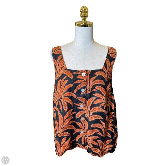 Top Sleeveless By Rachel Zoe In Multi-colored, Size: Xl