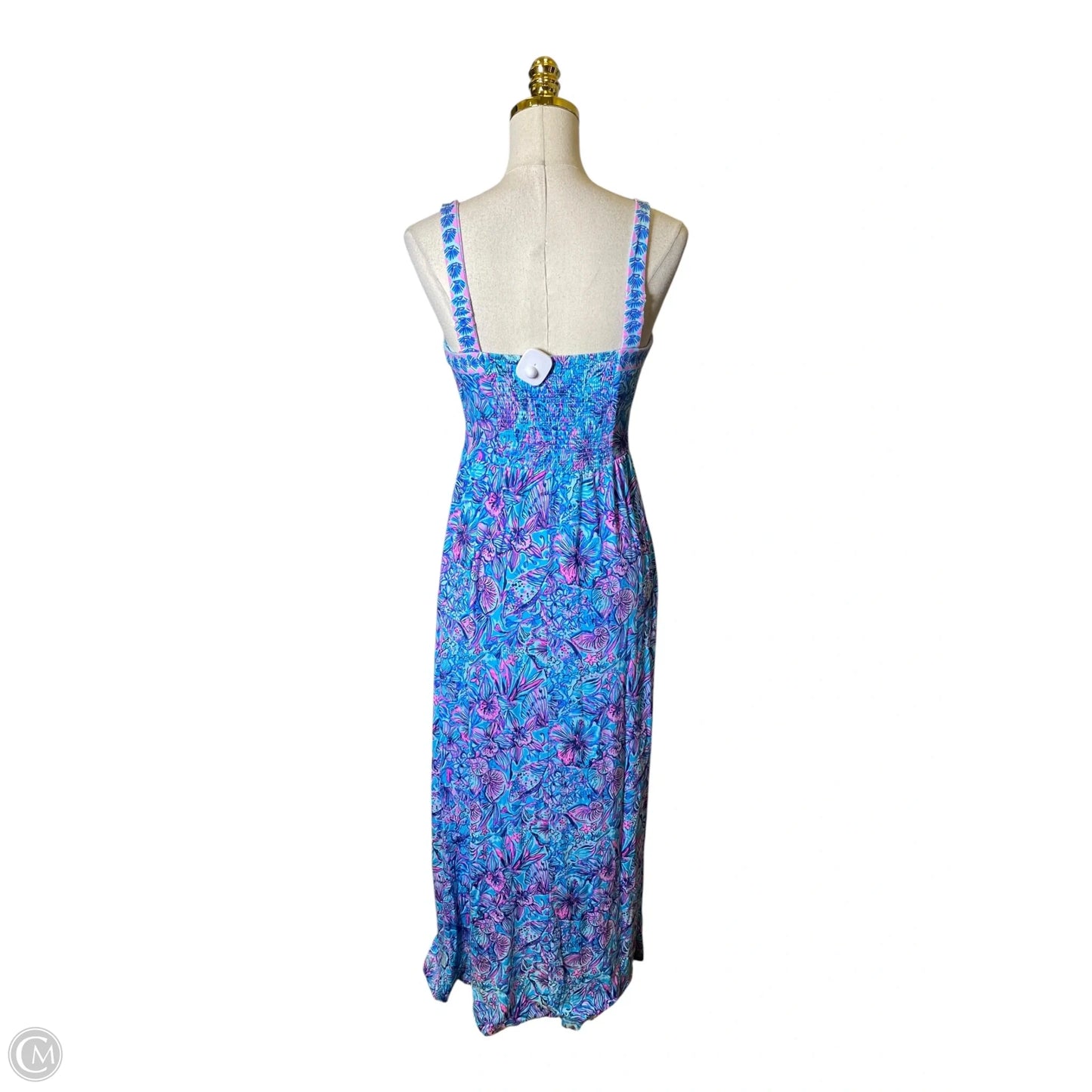 Dress Designer By Lilly Pulitzer In Blue & Pink, Size: S