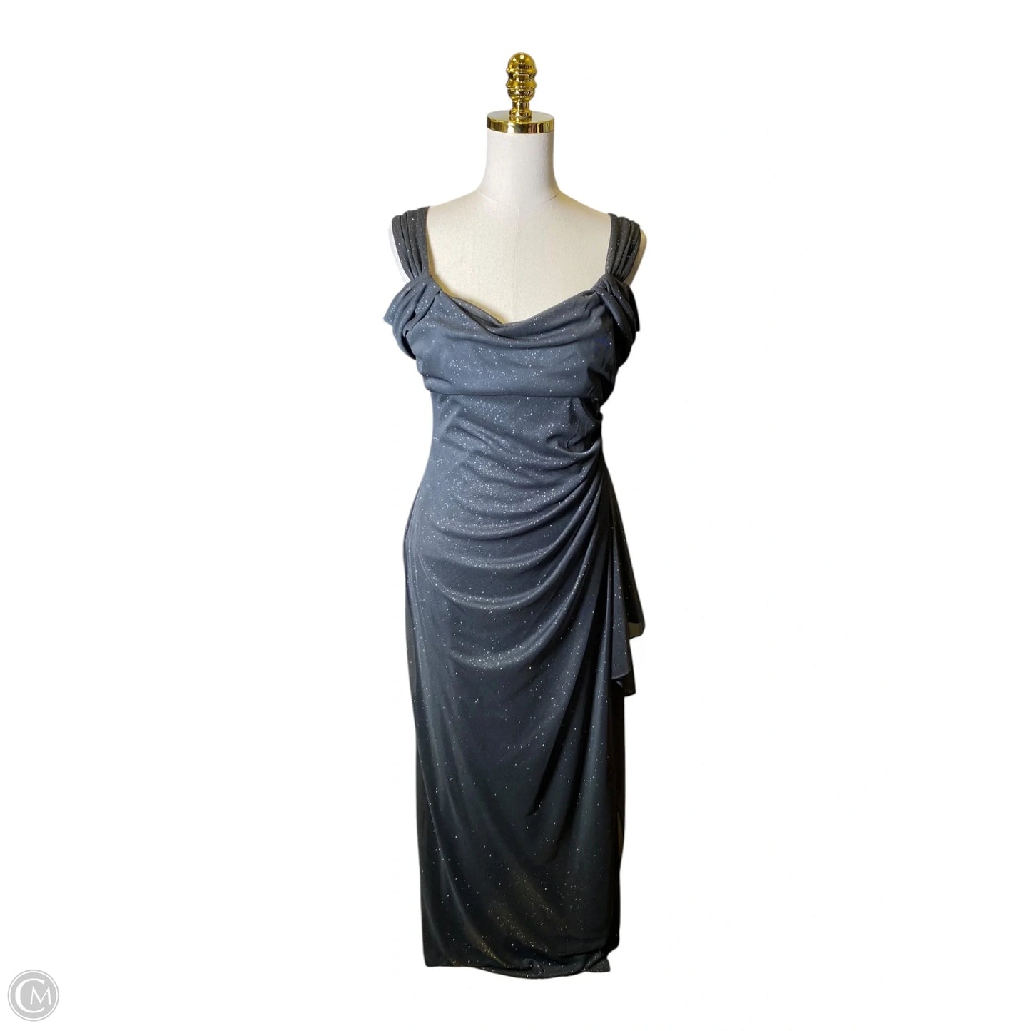 Dress Party Long By Alex Evenings In Grey, Size: M