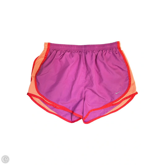 Athletic Shorts By Nike In Multi-colored, Size: M