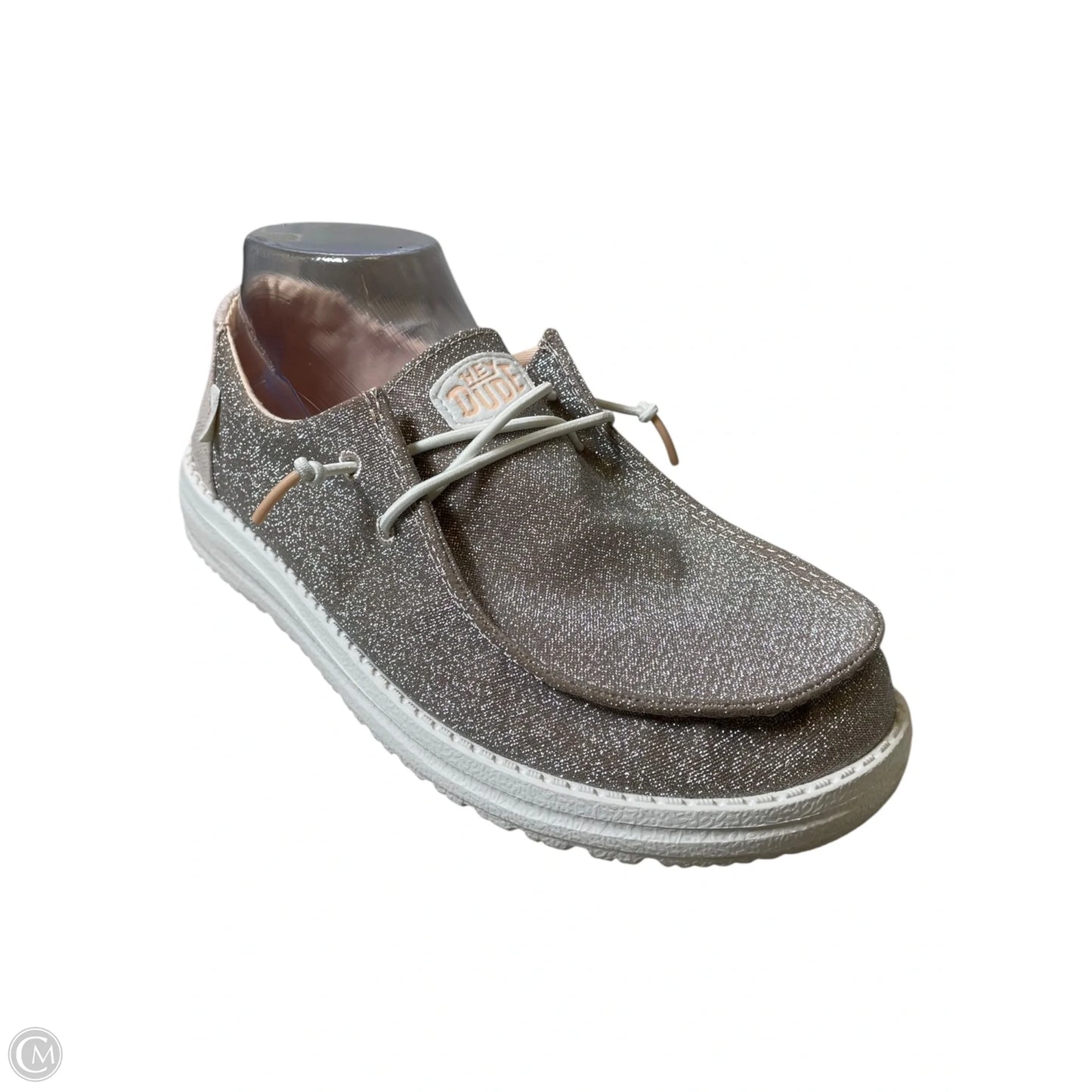 Shoes Flats By Hey Dude In Peach, Size: 8