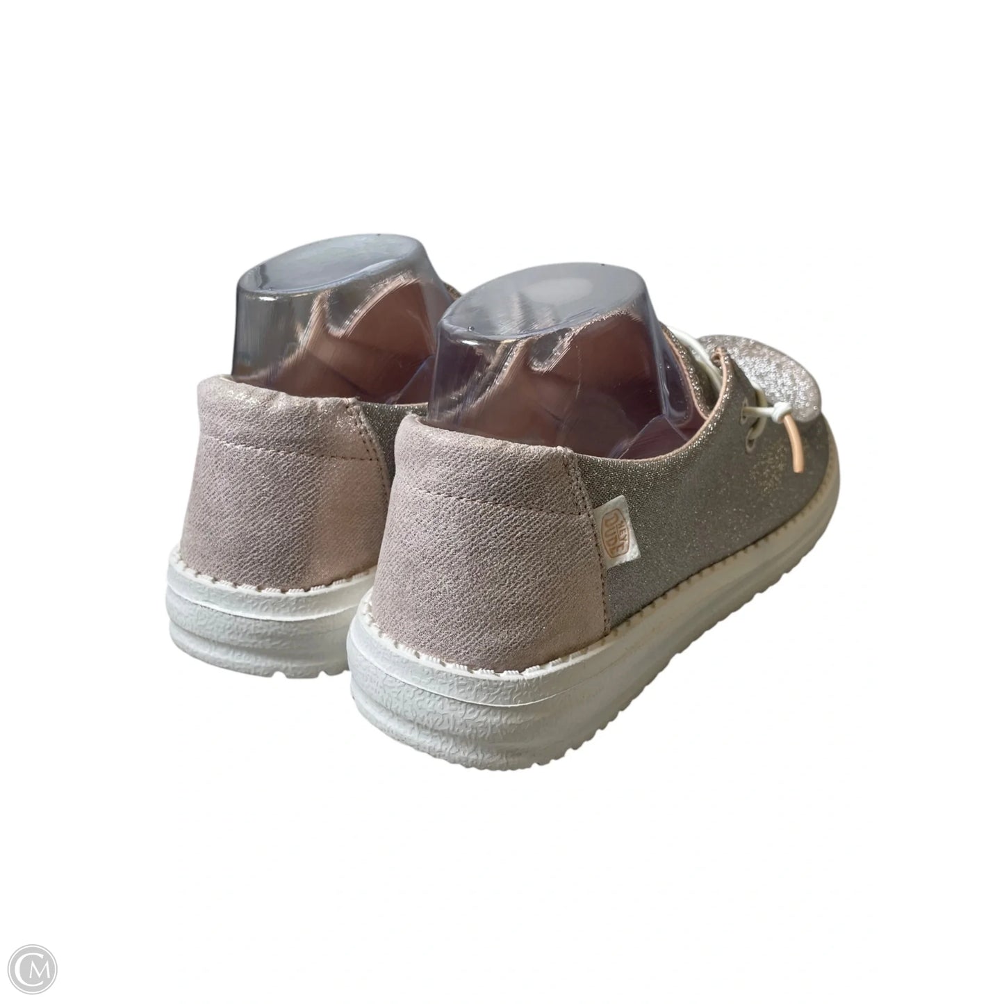 Shoes Flats By Hey Dude In Peach, Size: 8
