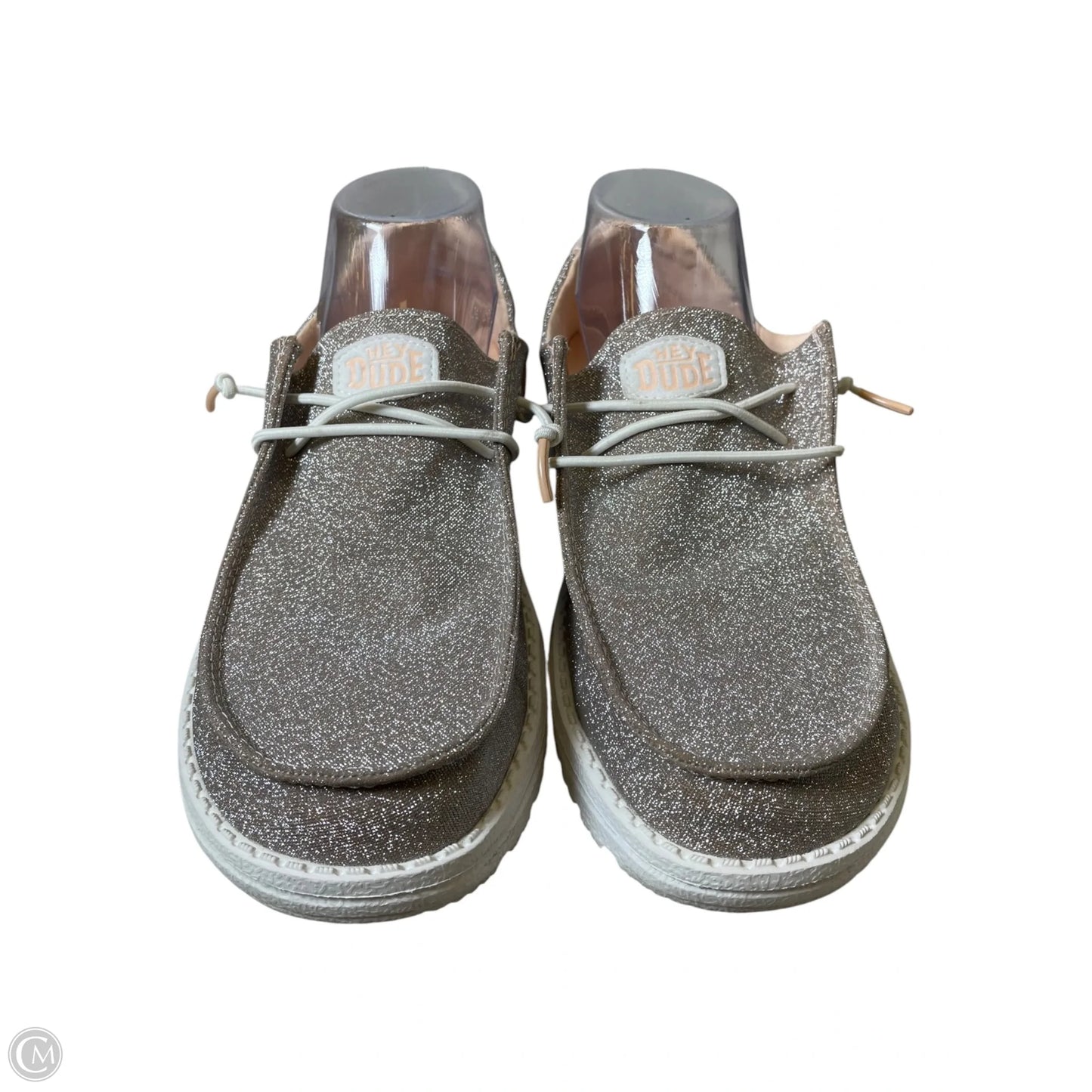 Shoes Flats By Hey Dude In Peach, Size: 8