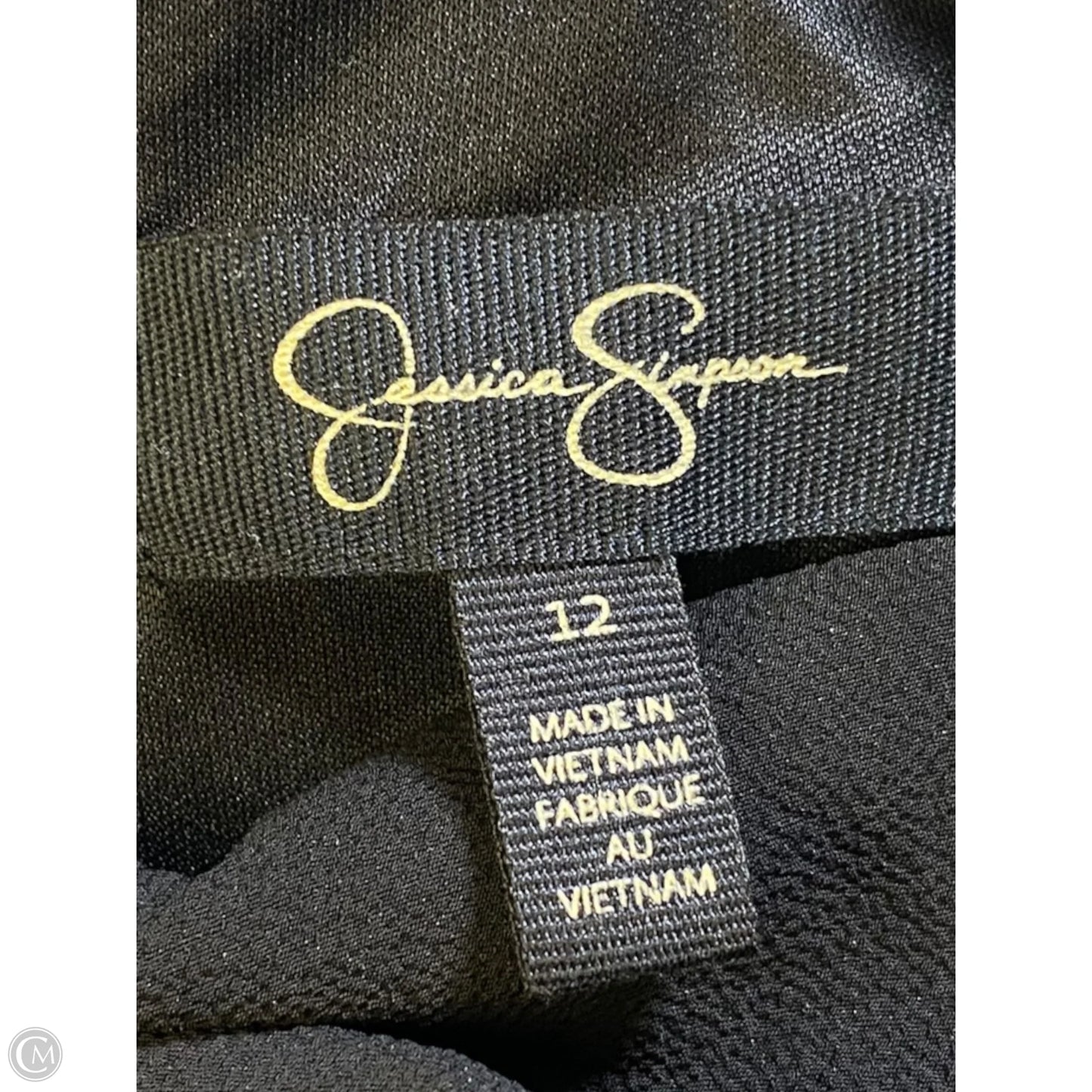 Dress Casual Midi By Jessica Simpson In Black, Size: L