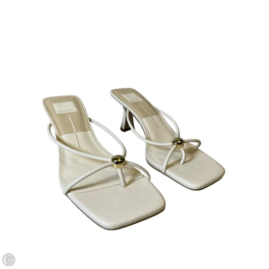 Shoes Heels Block By Dolce Vita In Cream, Size: 8