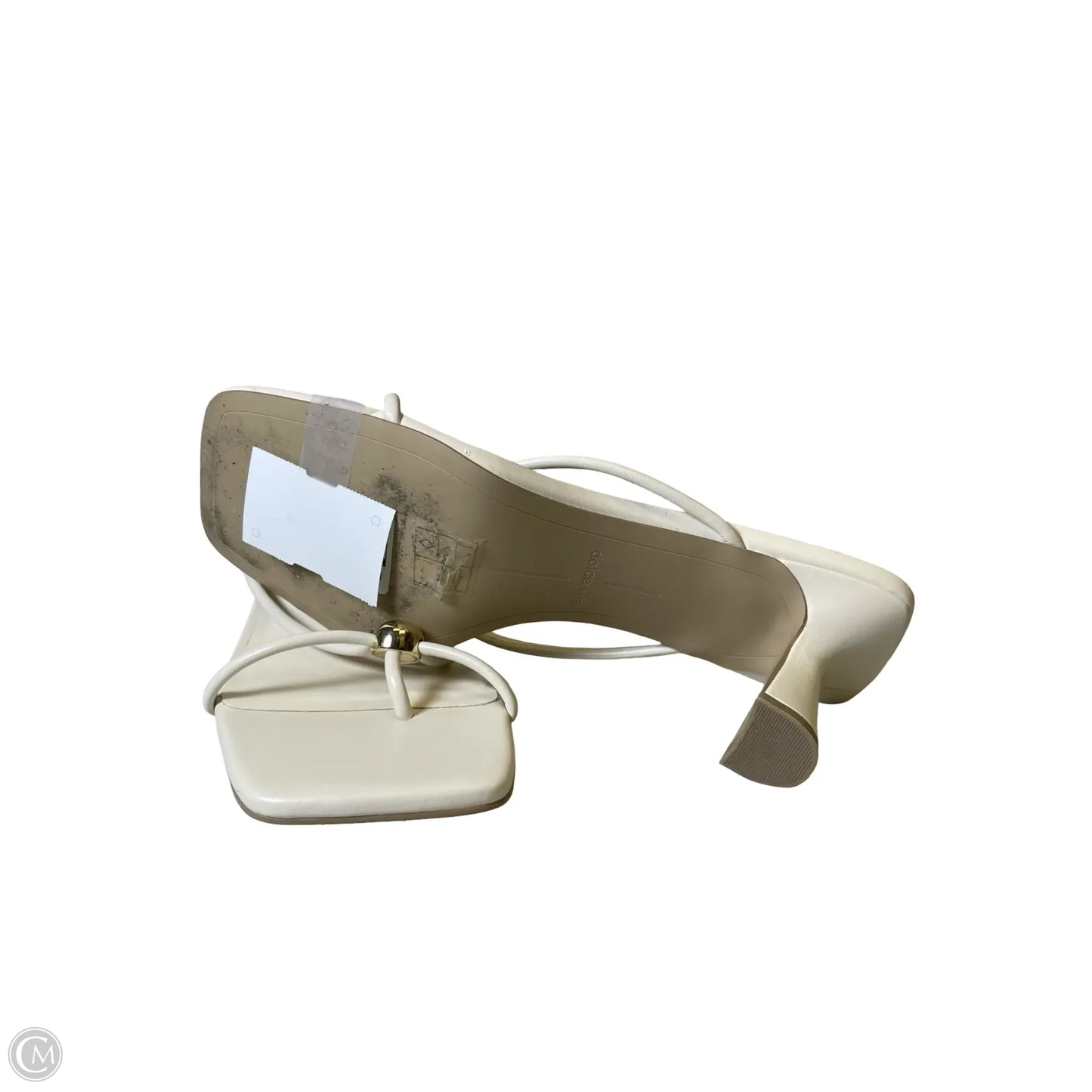 Shoes Heels Block By Dolce Vita In Cream, Size: 8