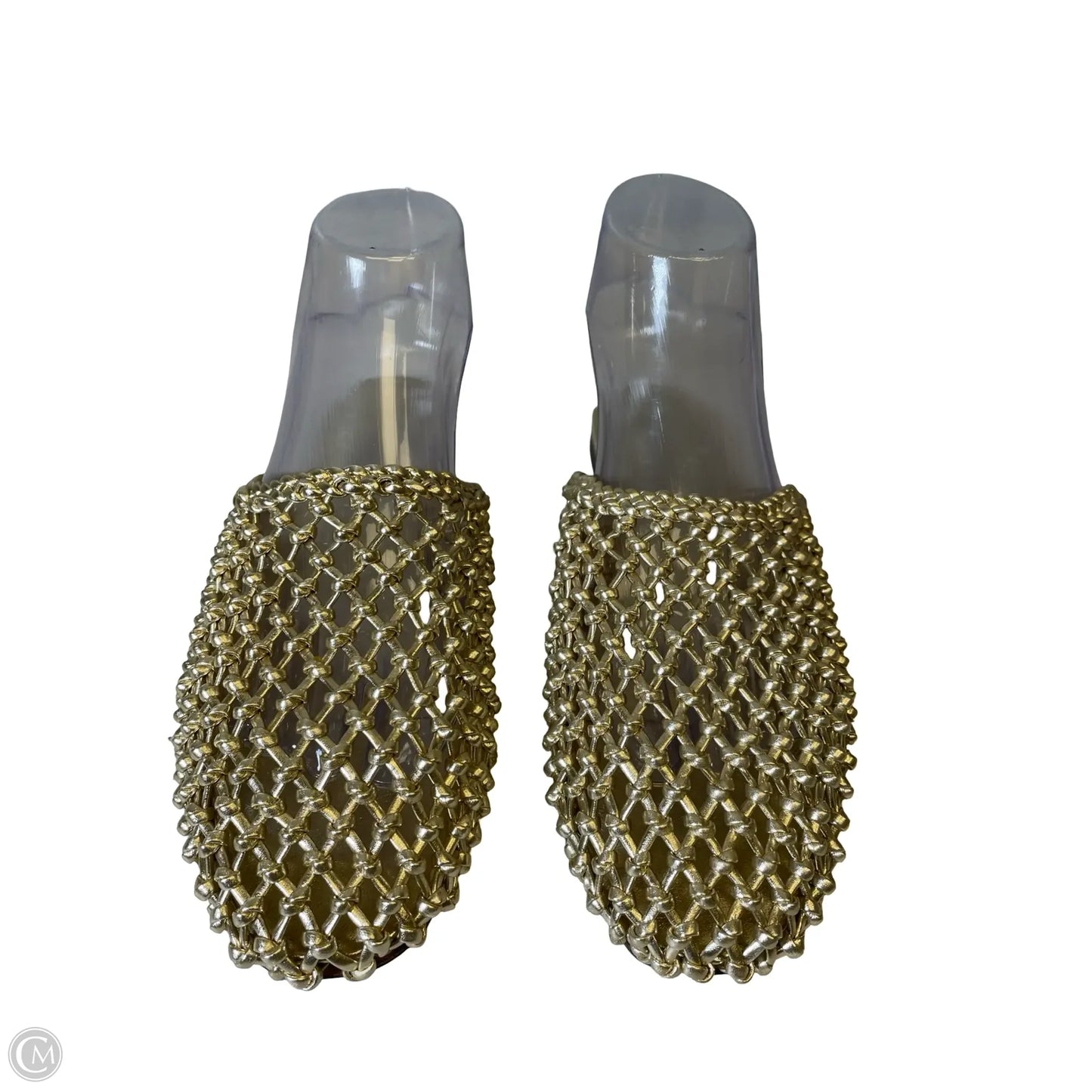 Sandals Flats By H&m In Gold, Size: 8