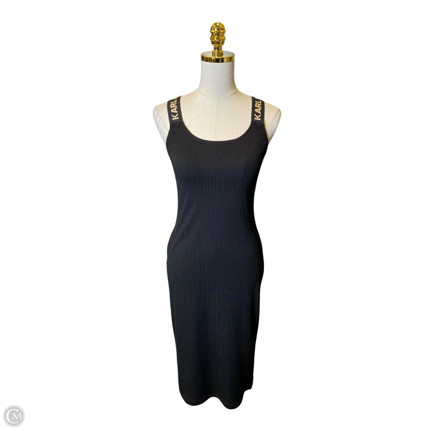 Dress Designer By Karl Lagerfeld In Black, Size: Xxs