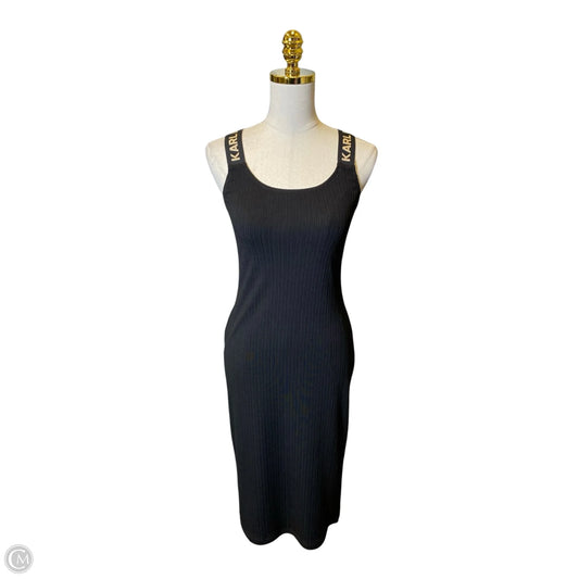 Dress Designer By Karl Lagerfeld In Black, Size: Xxs