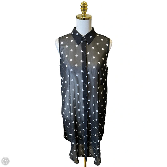 Dress Casual Short By Nygard Peter In Polkadot Pattern, Size: M