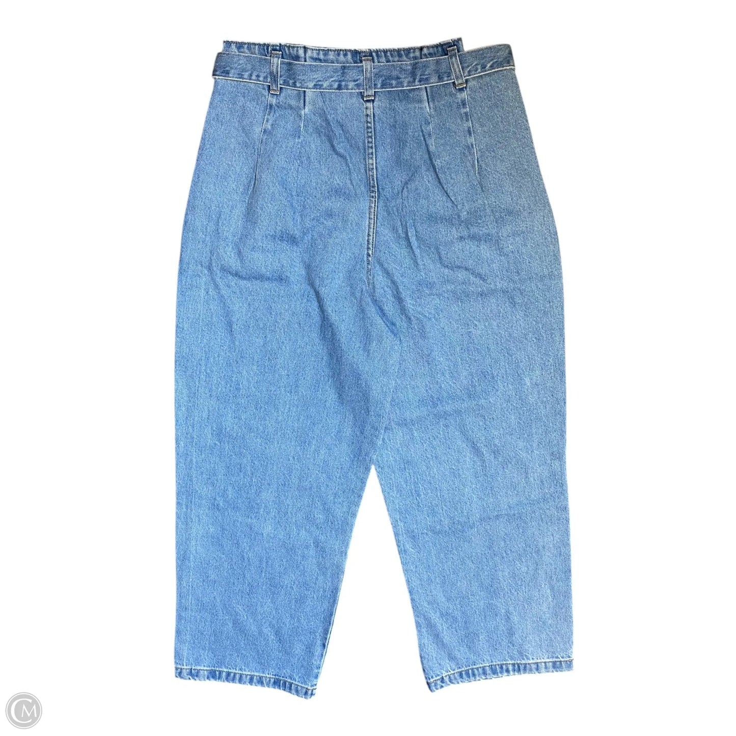Jeans Straight By Forever In Blue Denim, Size: 10