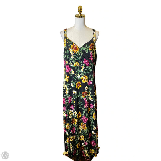 Dress Casual Maxi By White House Black Market In Multi-colored, Size: Xl