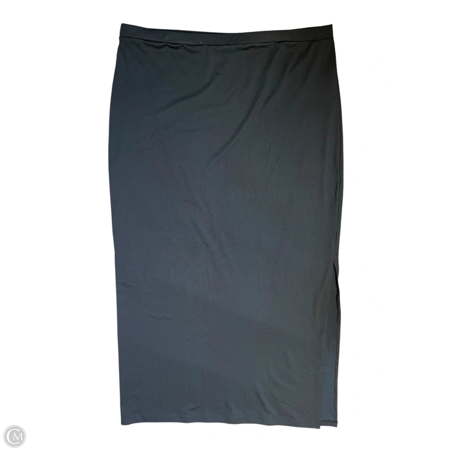 Skirt Maxi By Eddie Bauer In Black, Size: L