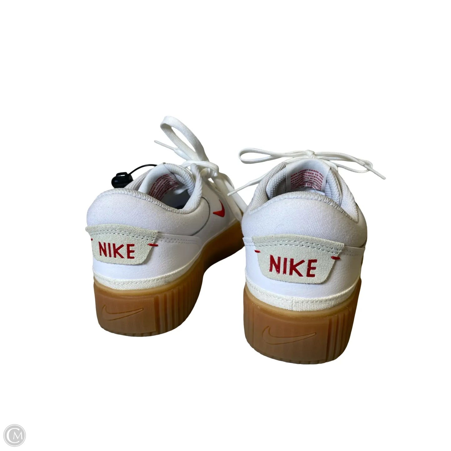 Shoes Heels Platform By Nike In White, Size: 9