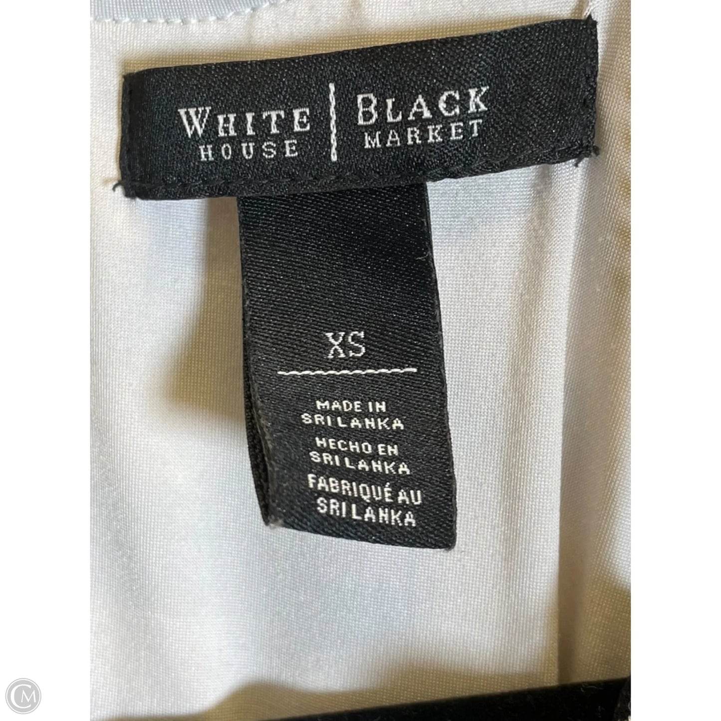 Dress Casual Maxi By White House Black Market In Black & White, Size: Xs