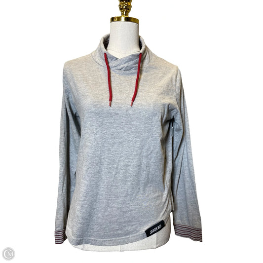 Top Long Sleeve Designer By Jason Wu In Grey, Size: M