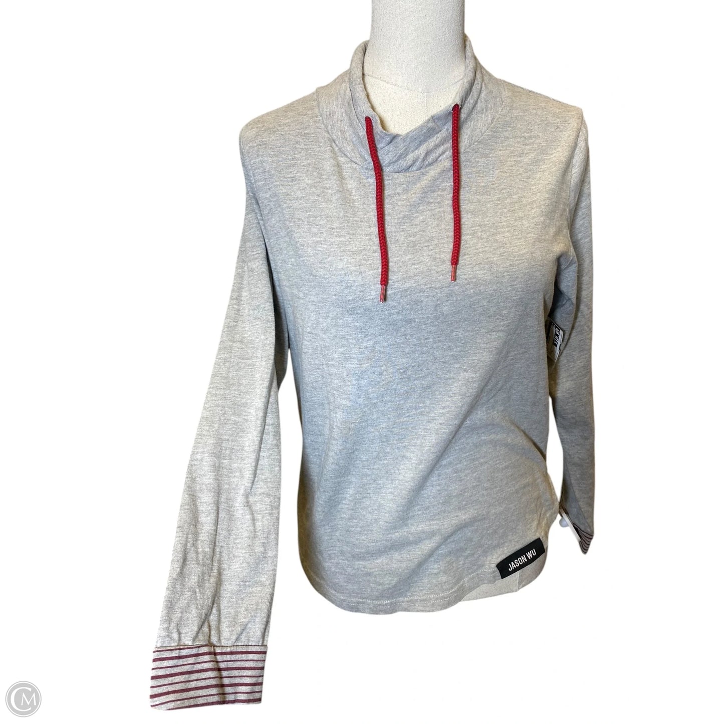 Top Long Sleeve Designer By Jason Wu In Grey, Size: M