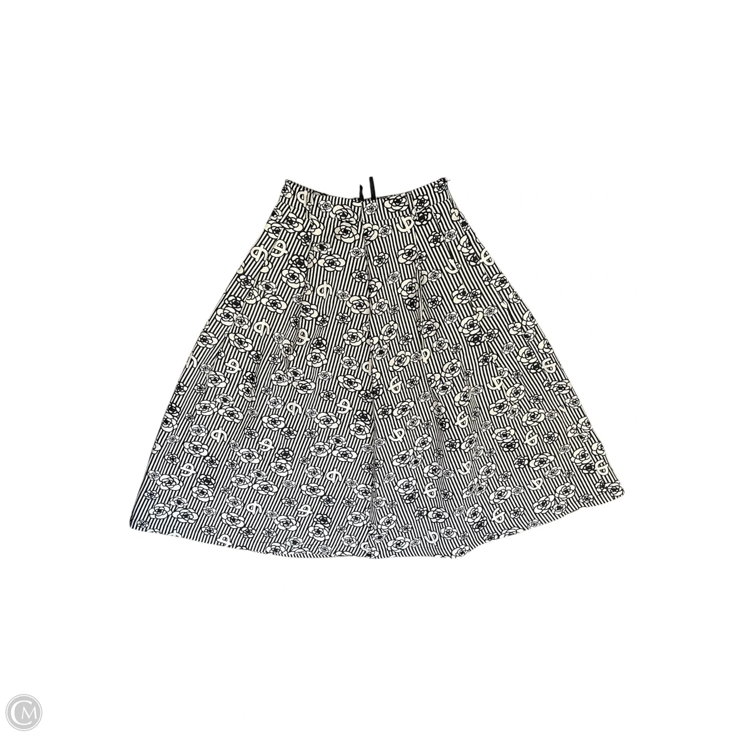 Skirt Maxi By Clothes Mentor In Black & Tan, Size: S