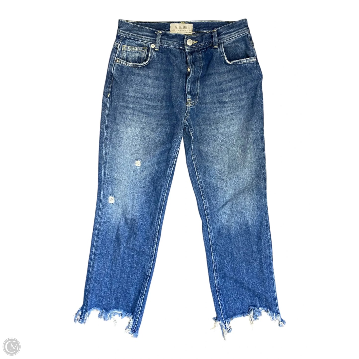 Jeans Straight By We The Free In Blue Denim, Size: 2
