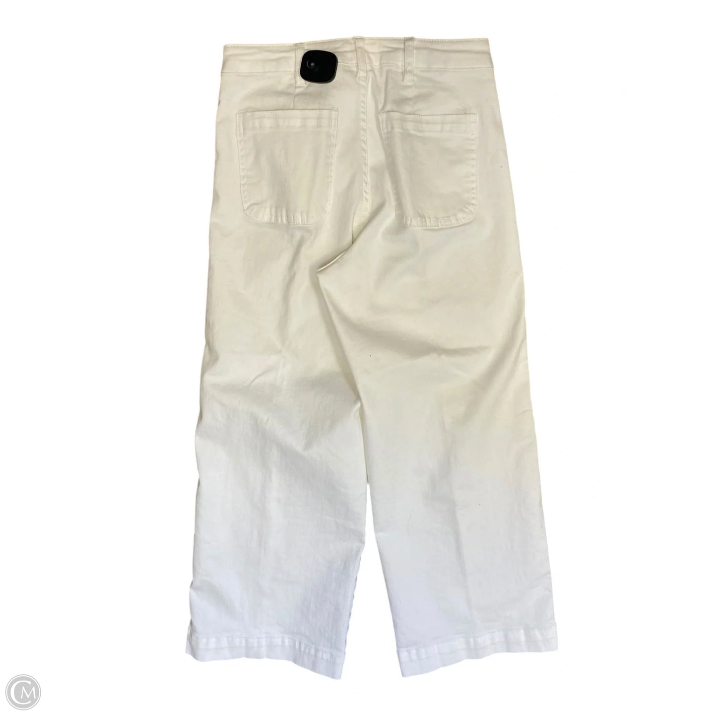 Jeans Wide Leg By Oat In White, Size: 2