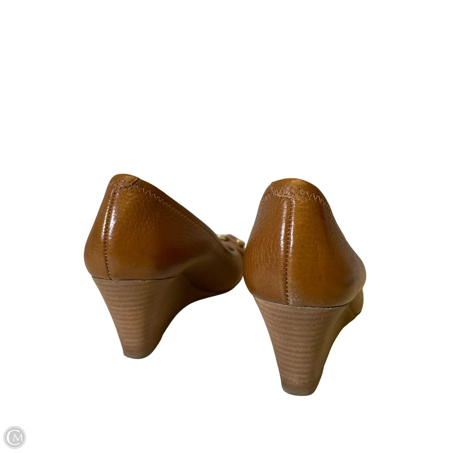 Shoes Designer By Tory Burch In Brown, Size: 8.5