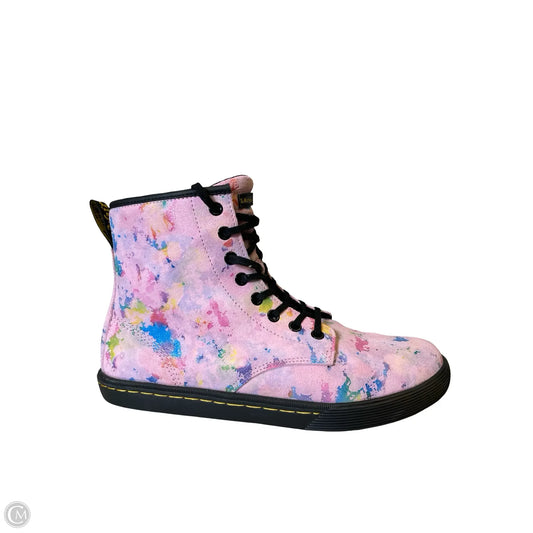 Boots Ankle Flats By Dr Martens In Multi-colored, Size: 9