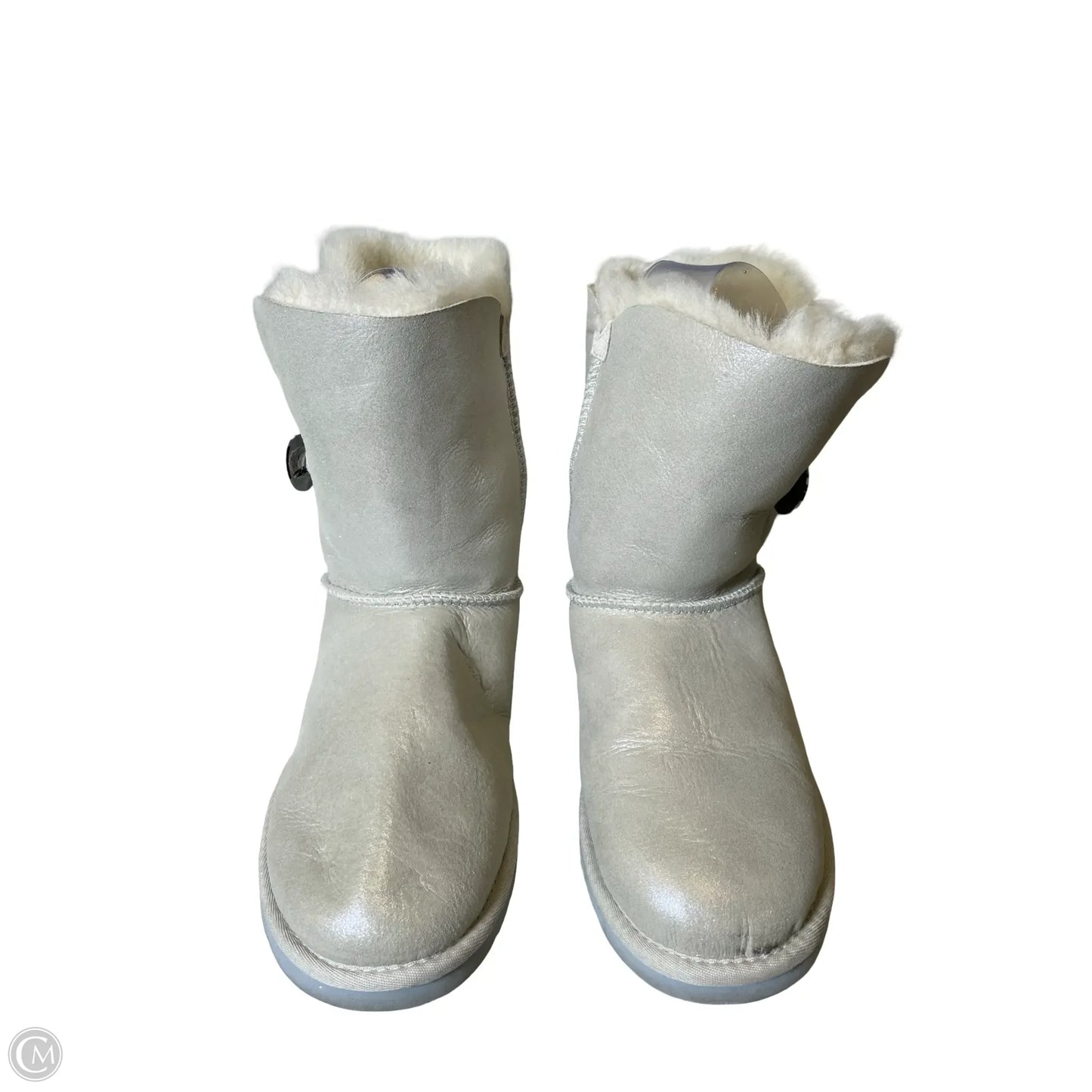 Boots Designer By Ugg In Grey, Size: 7