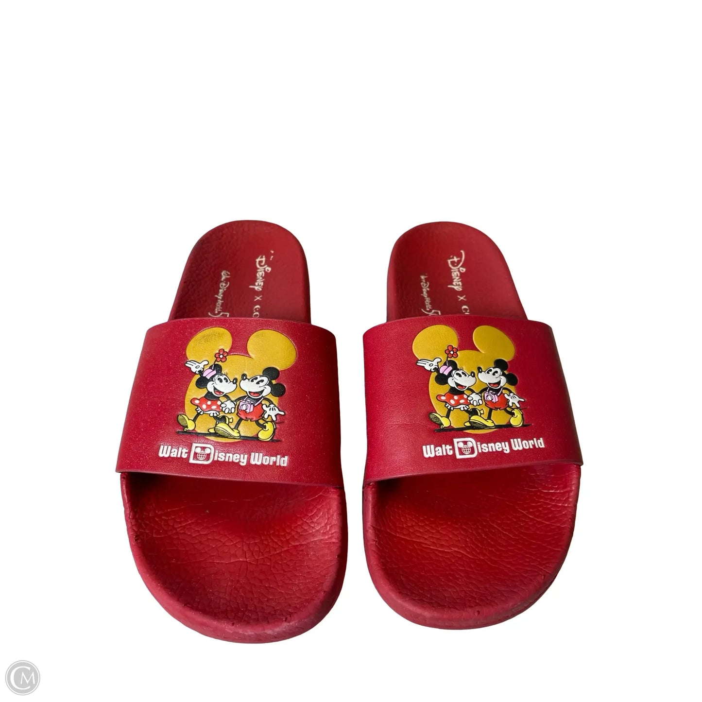 Sandals Designer By Coach In Red, Size: 7