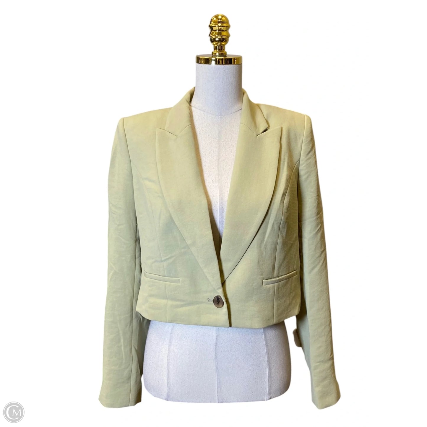 Top 2pc Long Sleeve By Express In Green, Size: 8