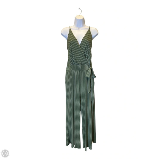 Jumpsuit By Kaileigh In Green & White, Size: Xxl