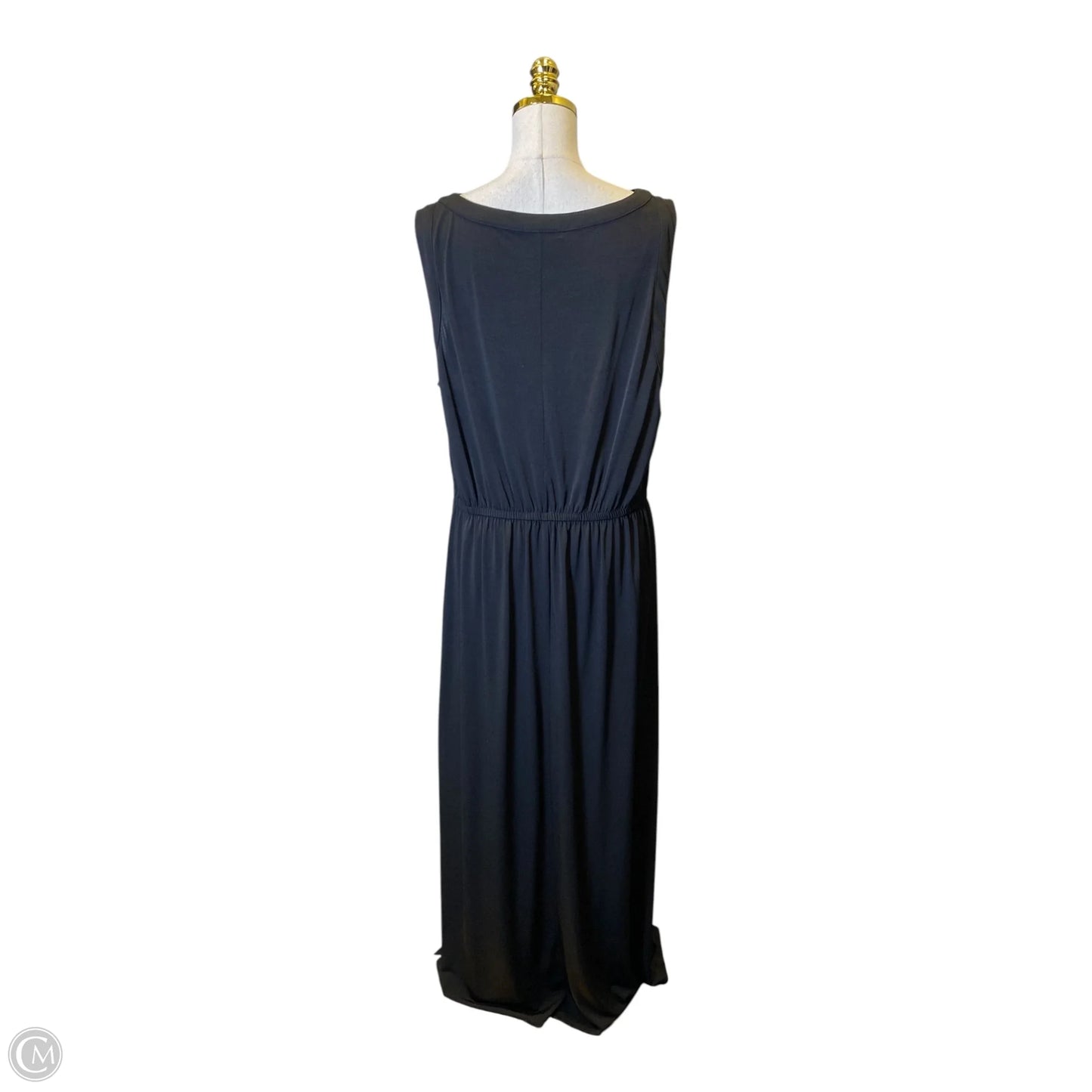 Dress Casual Maxi By Clothes Mentor In Black, Size: 2x