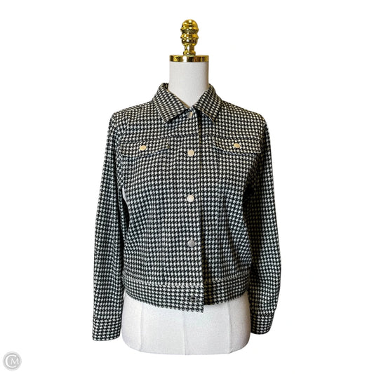 Jacket Other By Clothes Mentor In Black & Cream, Size: S