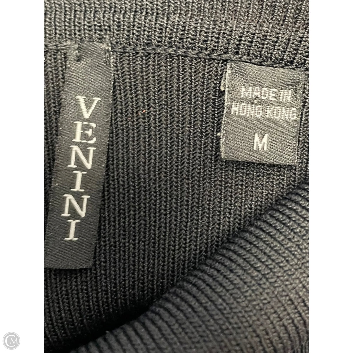 Sweater By Clothes Mentor In Black & White, Size: M