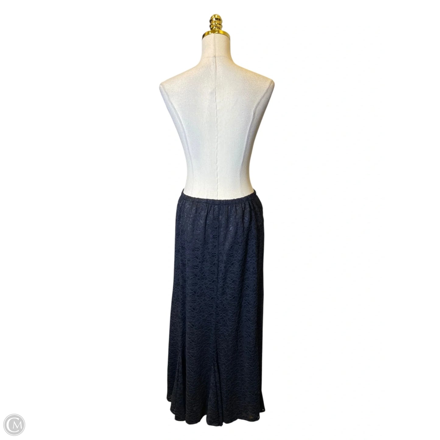 Skirt Maxi By Chadwicks In Black, Size: M